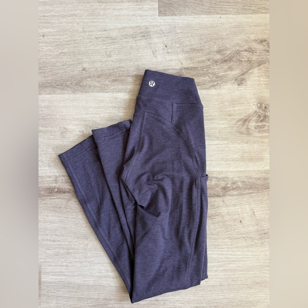 lululemon athletica Heathered Plum Leggings
